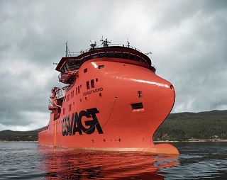 Offshore windfarm service vessel ESVAGT NJORD